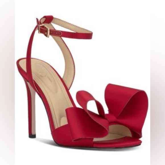 Jessica Simpson Shoes - Jessica Simpson Women's Olivine Bow High-Heel Stiletto Dress Sandals